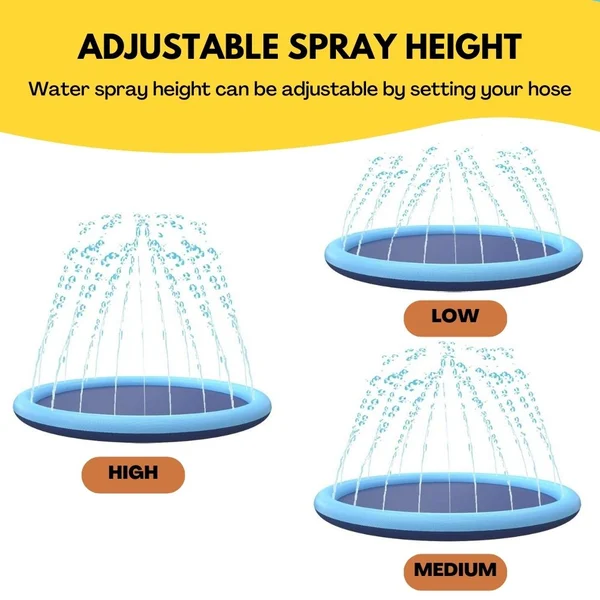 Adjustable spray height