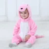 Baby Dinosaur Onesie pink