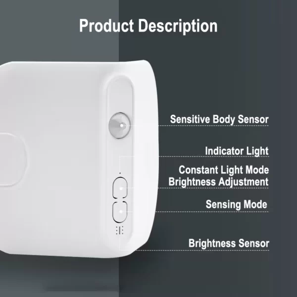 Description of Corner Castle Sensor Light
