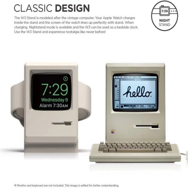 Retro Apple Watch Stand classic design