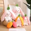 Strawberry Carrot Bunny size
